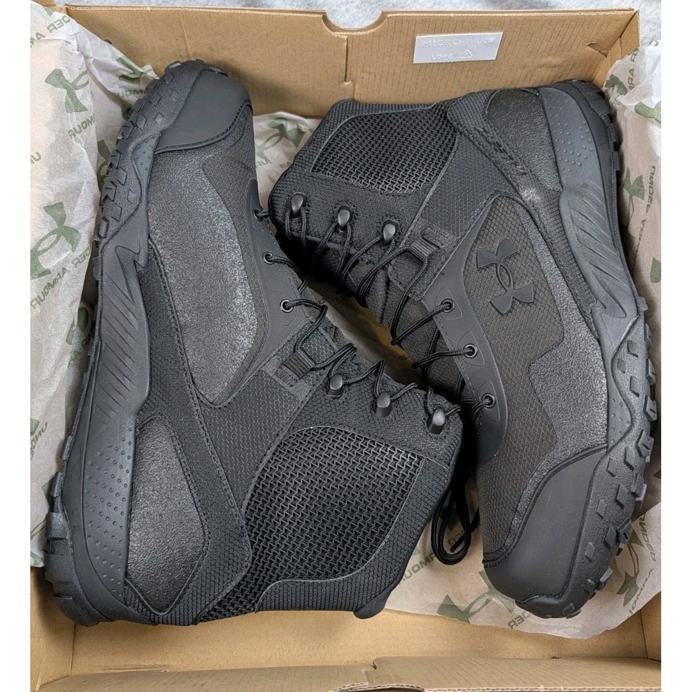 Under Armour Valsetz RTS 1.5 Tactical Boots Men's 13 Black 3021034-001 NEW